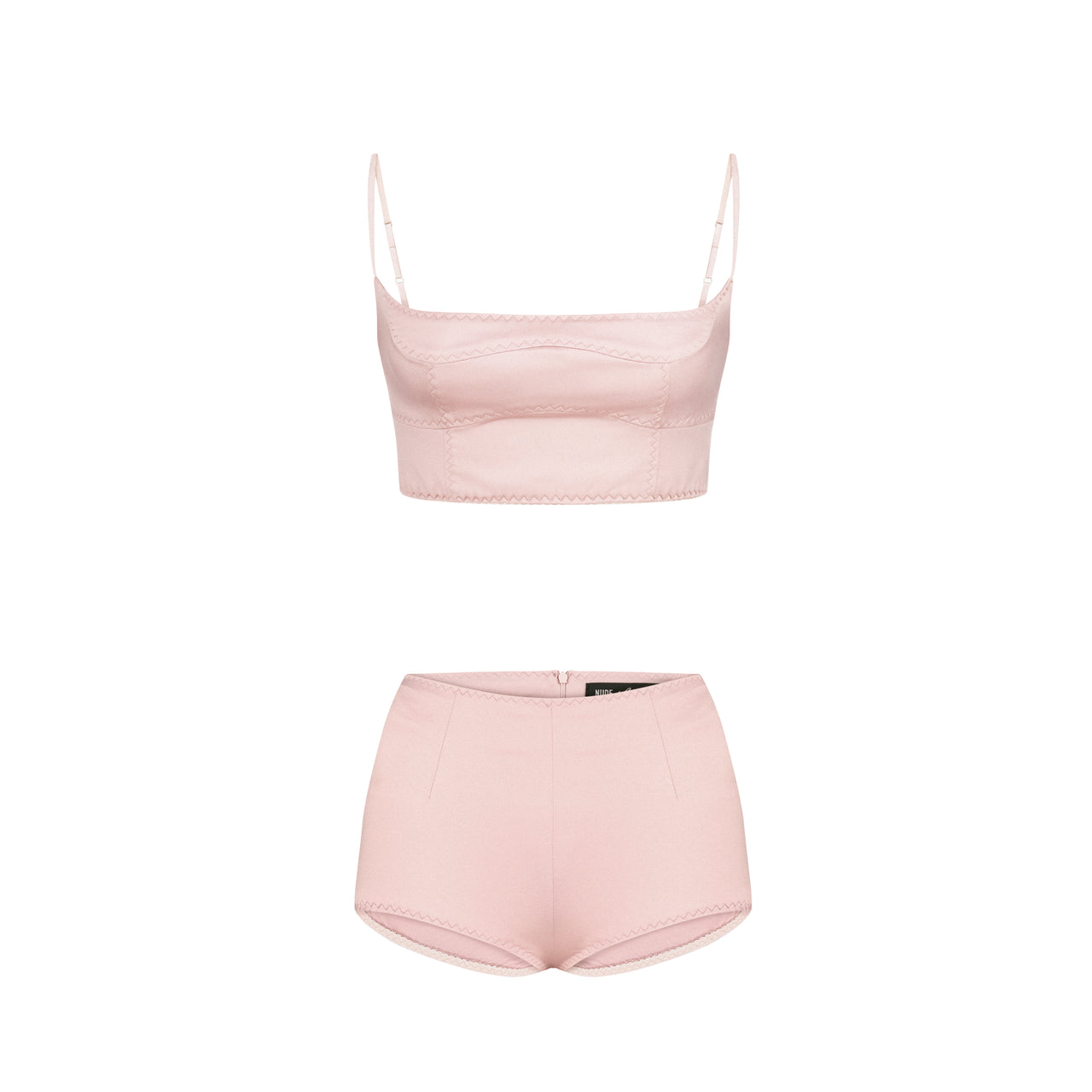 DOLCE SATIN TOP ROSEGOLD