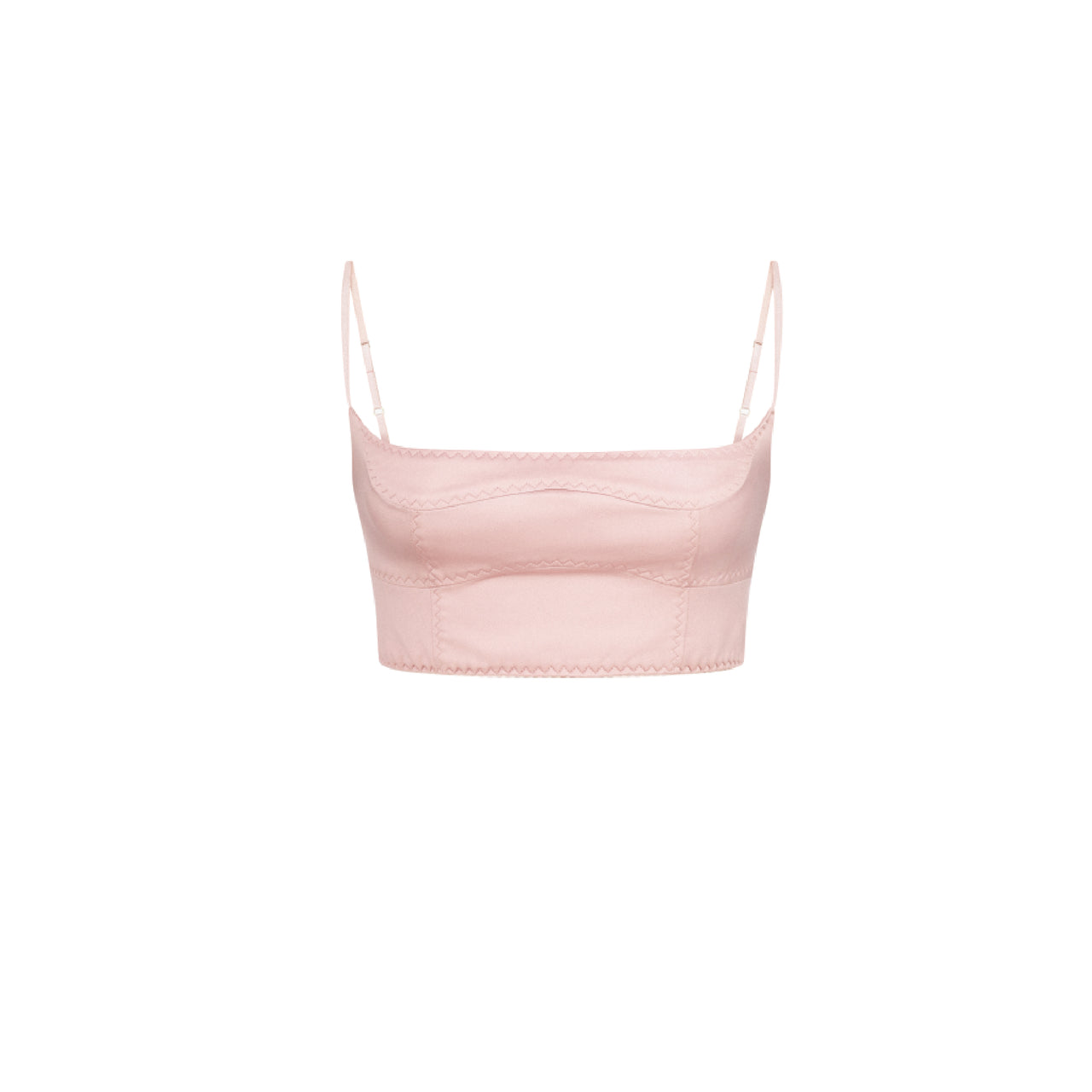 DOLCE SATIN TOP ROSEGOLD